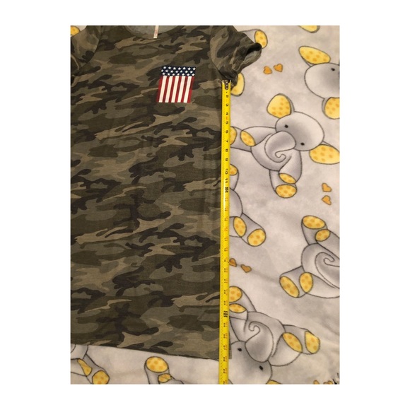 SOLD! Short Sleeve Camo Dress - Picture 4 of 5